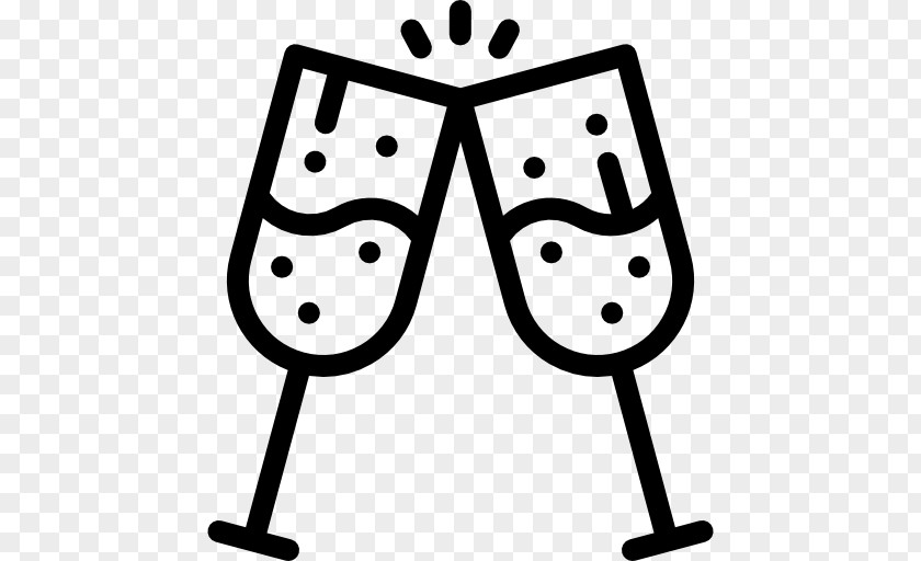 Wedding Toast Icon Design PNG