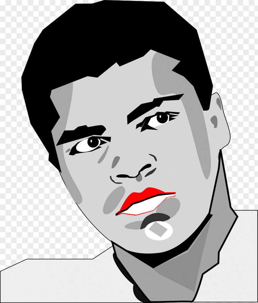 Ali Muhammad Boxing Heavyweight Clip Art PNG