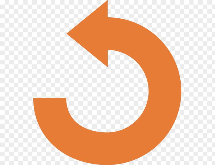 Arrow Orange Blog Logo Education PNG