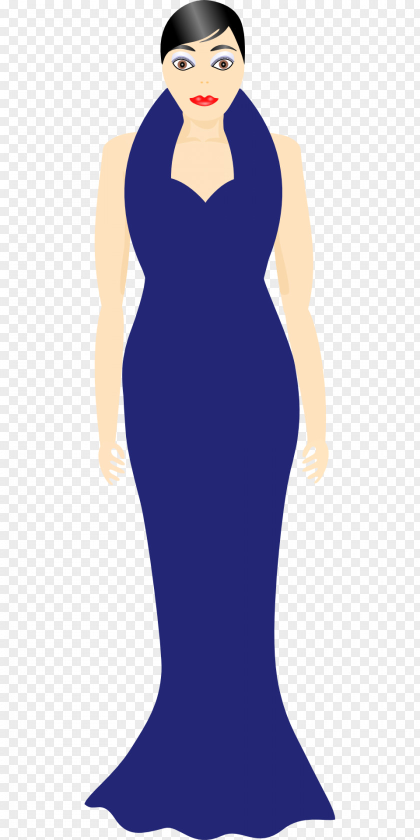 Dress Woman Gown Clothing Clip Art PNG