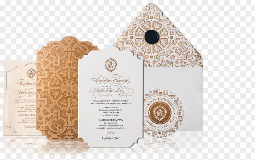 Invitation Luxury Wedding Convite Reception Paper PNG