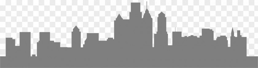 Skyline Silhouette Illustration Philadelphia PNG