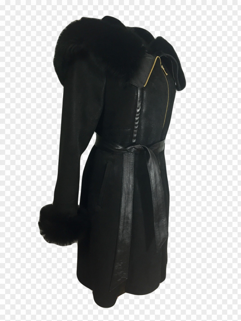 Solid Leather Coat Fur Clothing Overcoat Fashion Suit PNG