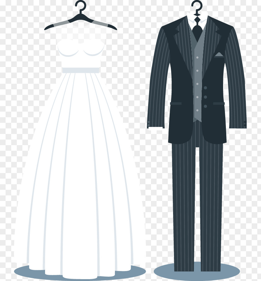 Wedding Suits Tuxedo Invitation Suit Dress PNG