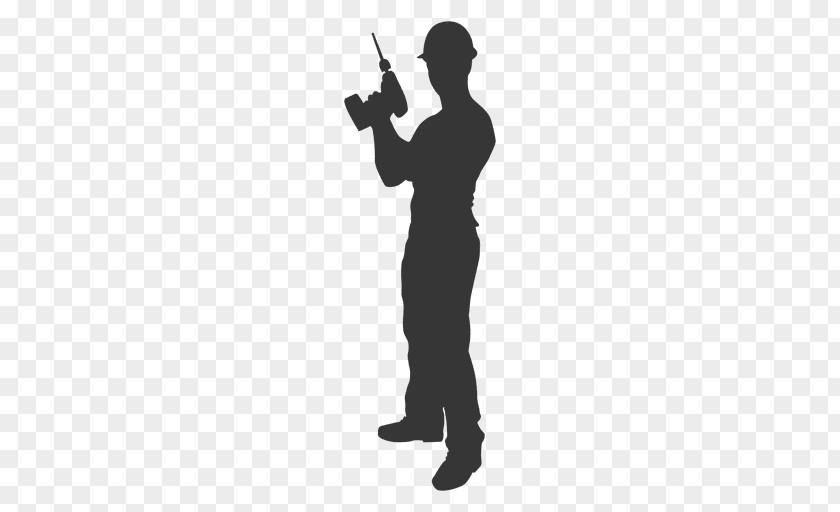 Worker Silhouette Royalty-free PNG