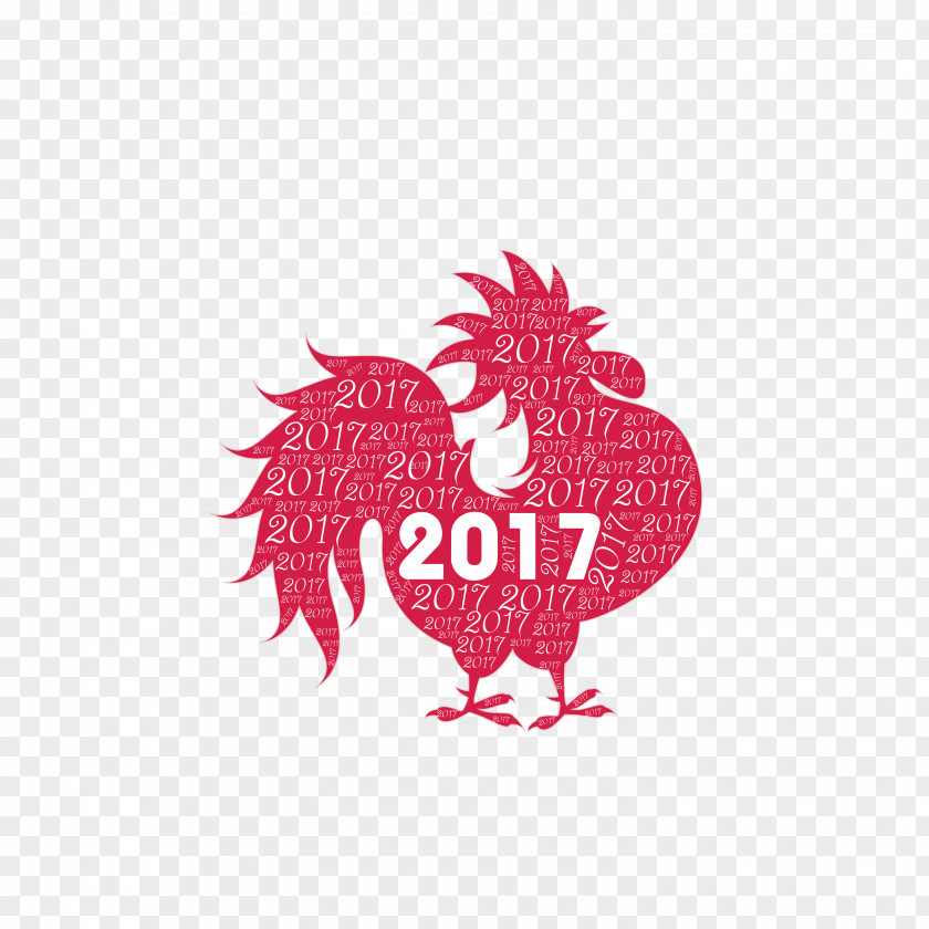 Year Of The Rooster Chinese New Holiday Elements Years Day Card PNG
