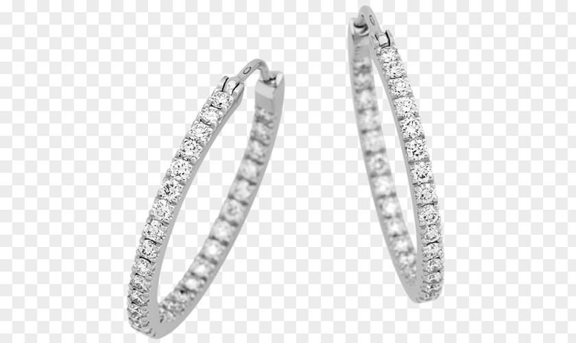 Diamond Earrings Earring Body Jewellery Silver PNG