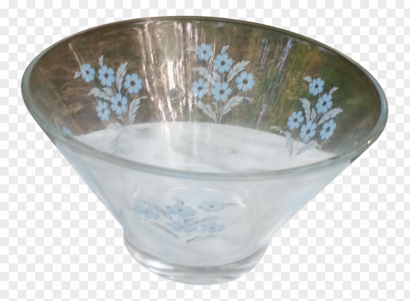 Hand Painted Vintage Bowl PNG