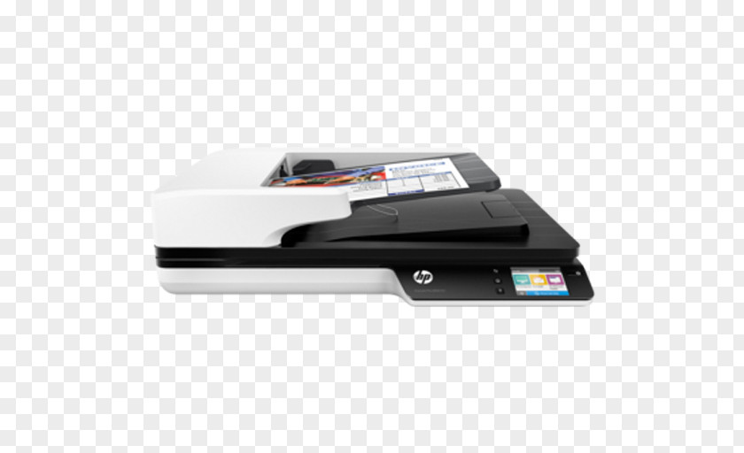 Hewlett-packard Hewlett-Packard HP Scanjet Pro 4500 Fn1 Network Scanner Accessories L2749A Image Automatic Document Feeder PNG