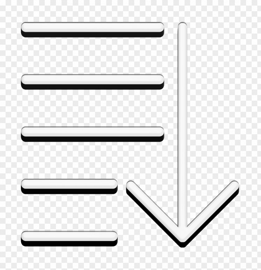 Order Icon List Arrows Web Navigation Line Craft PNG