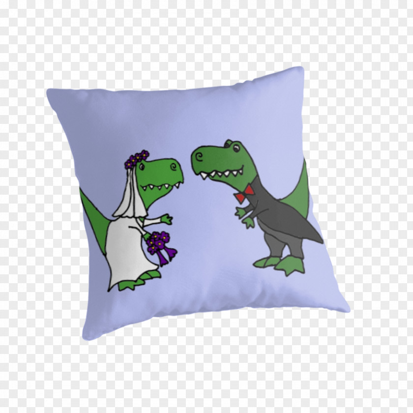 Pillow Tyrannosaurus Throw Pillows Cushion Dinosaur PNG