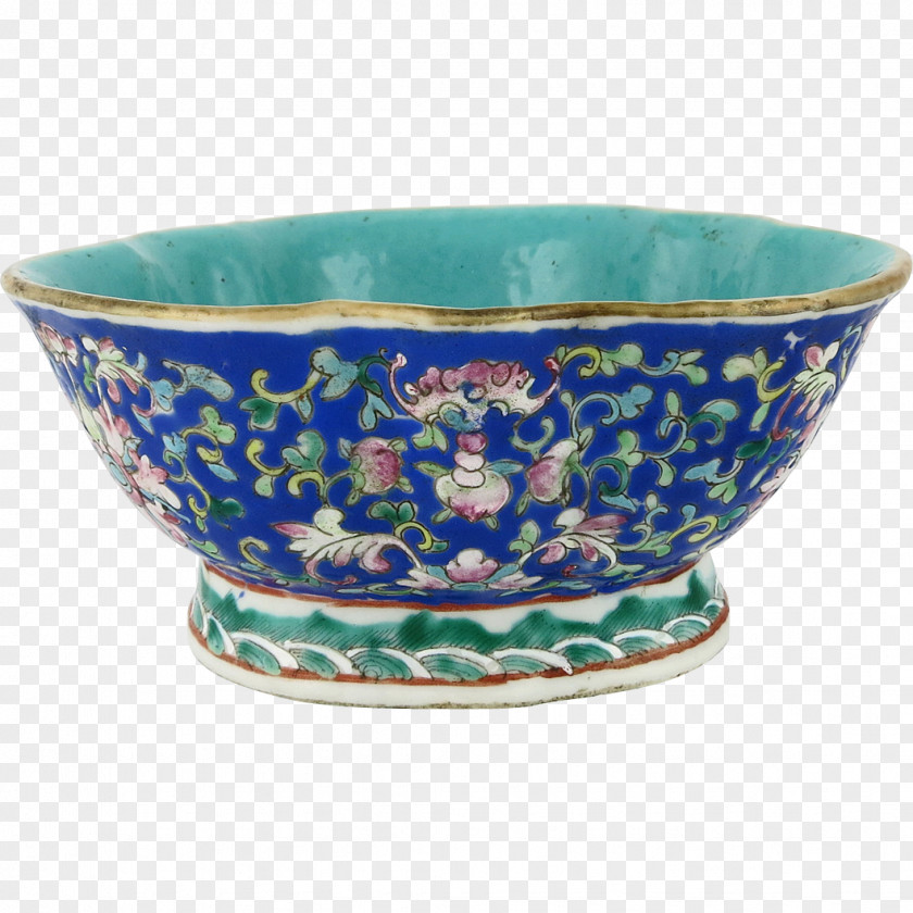 Porcelain Chinese Ceramics Pottery Bowl PNG