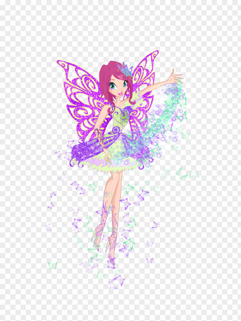 Season 7Fairy Tecna Bloom Fairy Butterflix Winx Club PNG