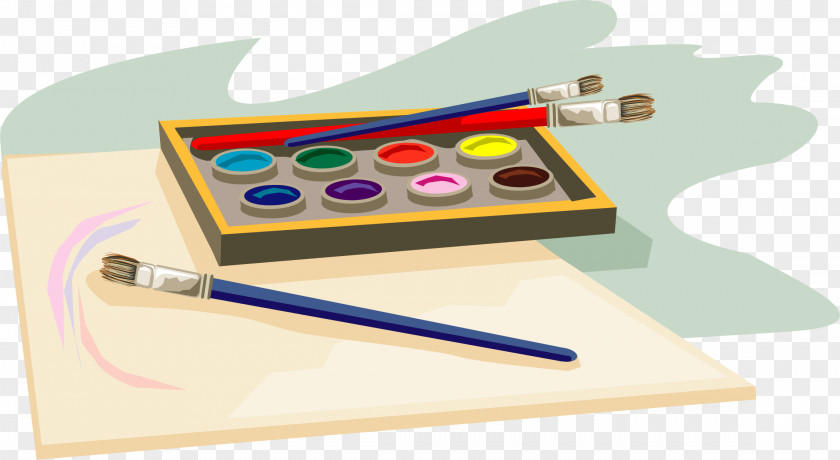 Vector Drawing Tools Hand-painted Painter Brush PNG