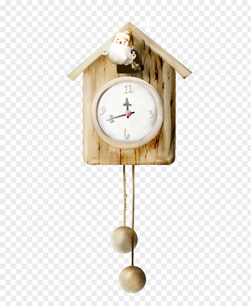 Alarm Clock Creative Cuckoo Pendulum PNG