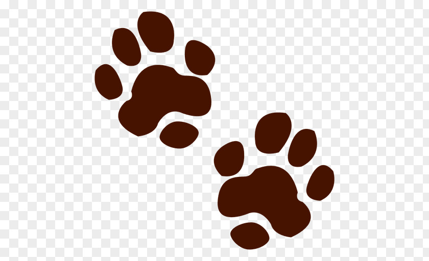 Footprint Dog Animal Track Paw PNG