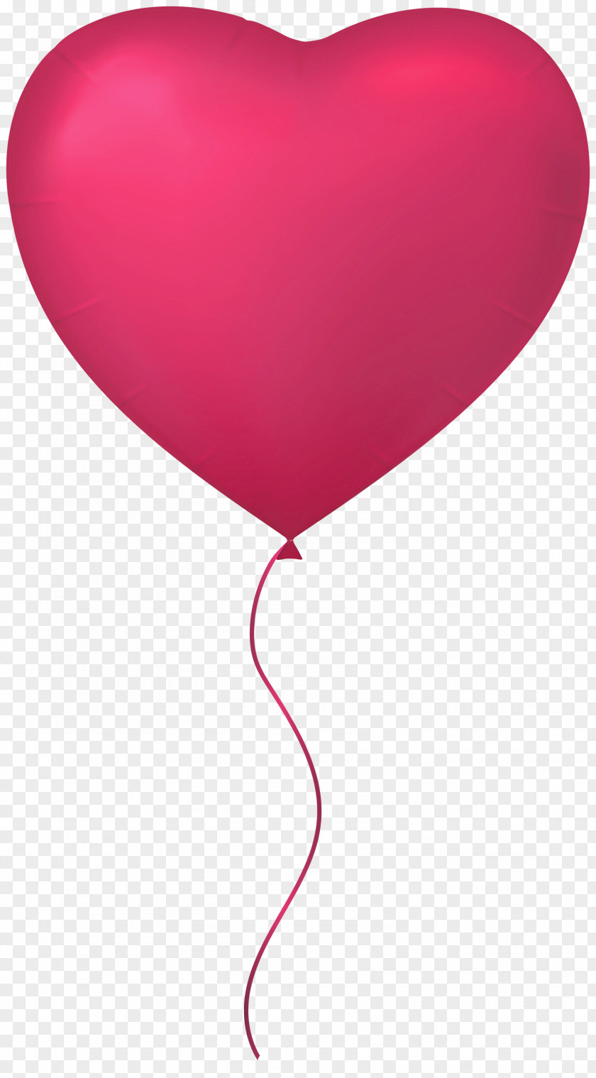 Heart Red Balloon M-095 PNG