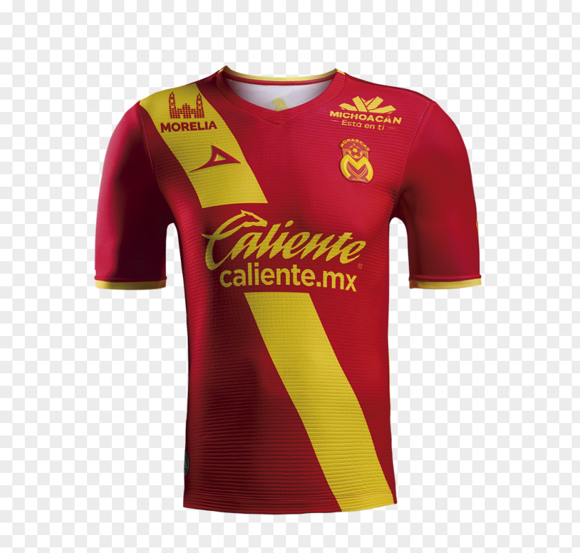 T-shirt Monarcas Morelia Liga MX Third Jersey PNG