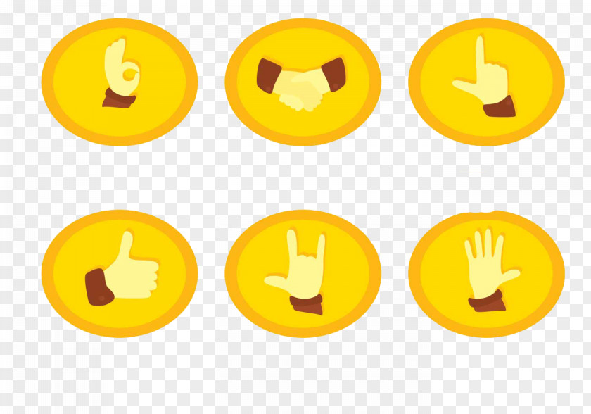Cartoon Friends Recommended Handshake Icon PNG
