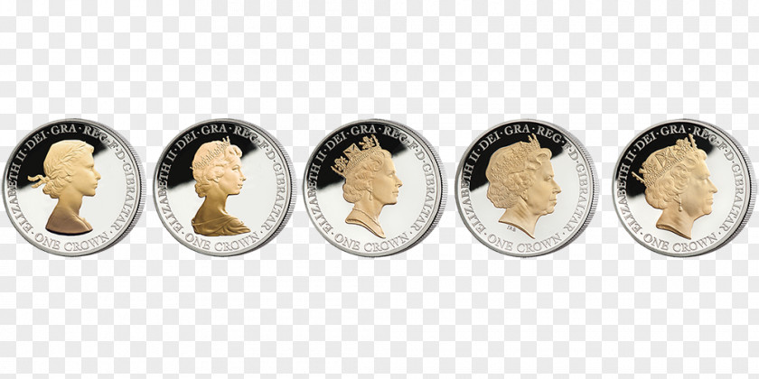 Coin Commemorative Crown Collecting Set PNG