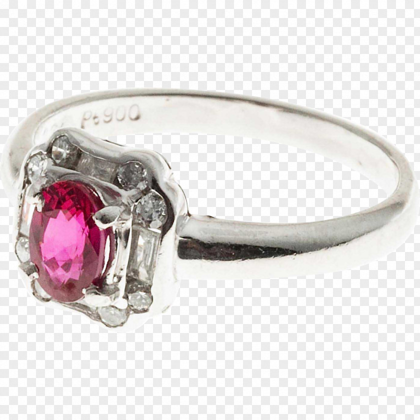 Ruby Ring Diamond Cut Carat Cabochon PNG