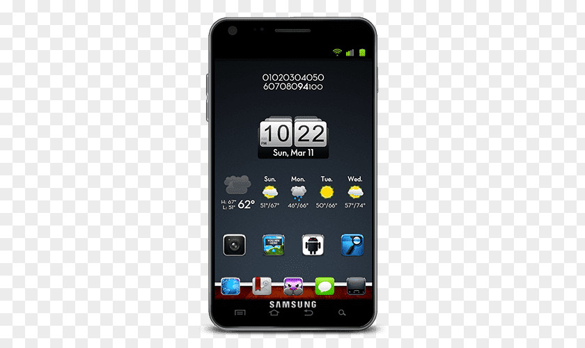 Smartphone Samsung Galaxy S4 Feature Phone PNG