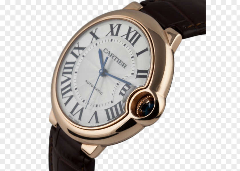 Ballon Gold Watch Strap Cartier Bleu PNG