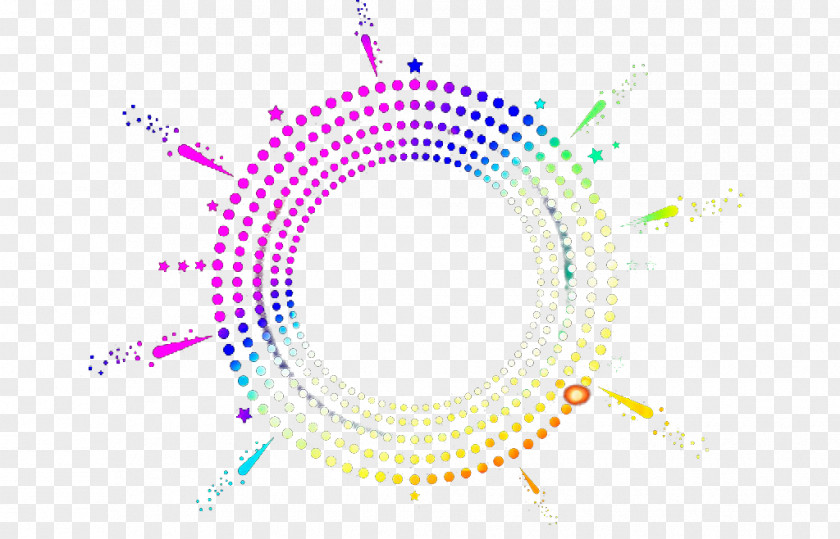 Colored Spot Ring Circle Concentric Objects PNG