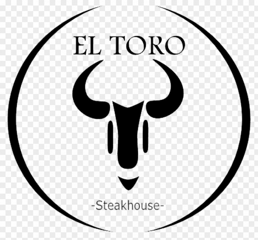 El Toro Loco Cattle Clip Art Brand Logo Black PNG