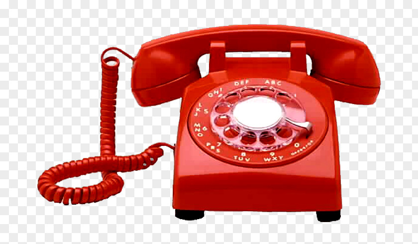 Fashion Phones Mobile Telephone Call Rotary Dial Home & Business PNG