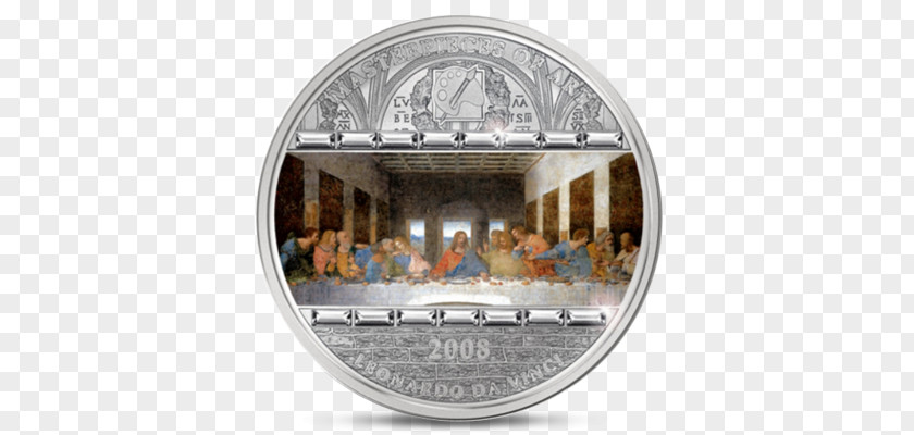 Last Supper The Santa Maria Delle Grazie Coin Silver Art PNG