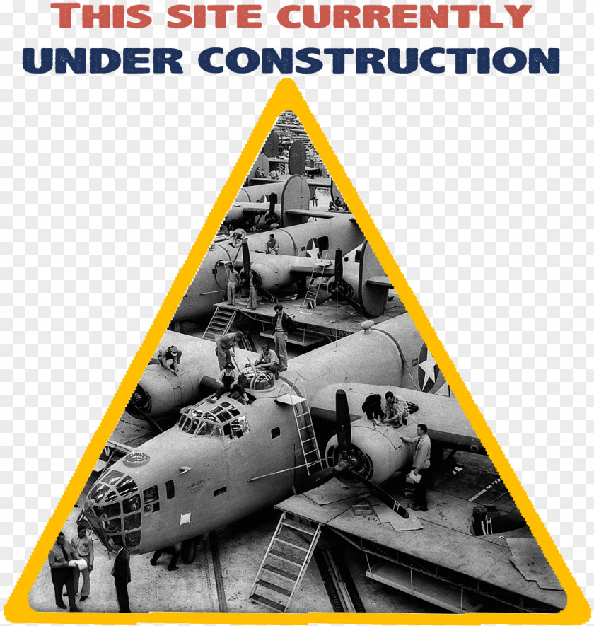 Under Construction Consolidated B-24 Liberator Second World War Boeing B-17 Flying Fortress Lady Be Good Bomber PNG