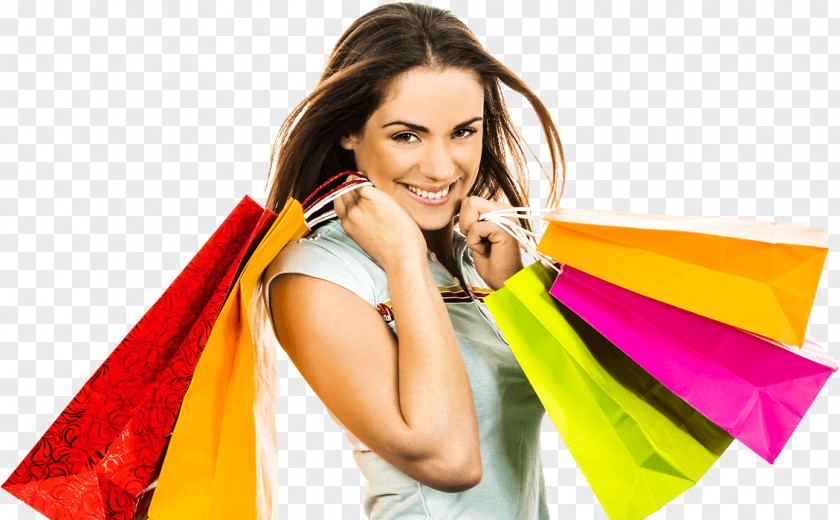 Woman Shopping Bags & Trolleys Centre Retail PNG