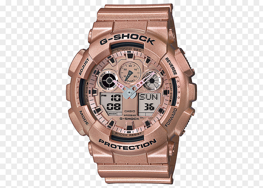 G Shock Master Of G-Shock Watch Casio Gold PNG