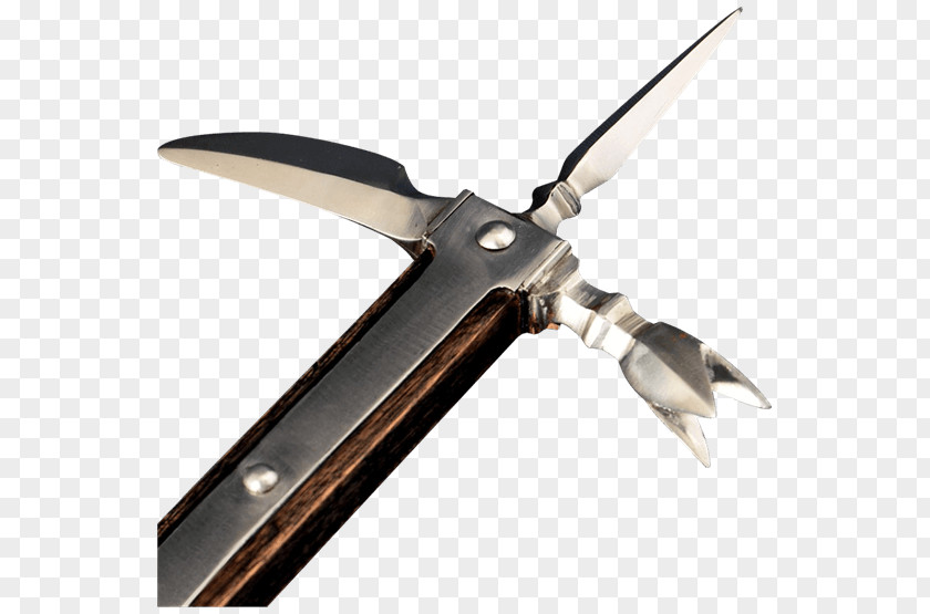 Knife Middle Ages 14th Century War Hammer Bec De Corbin PNG