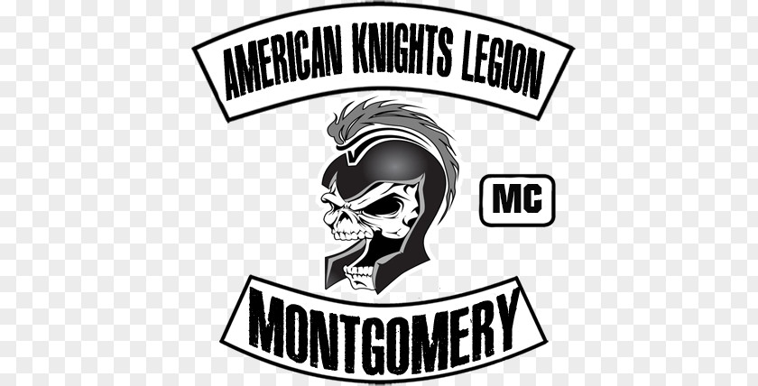 Motorcycle Club Logo Headgear Skull Character Font PNG