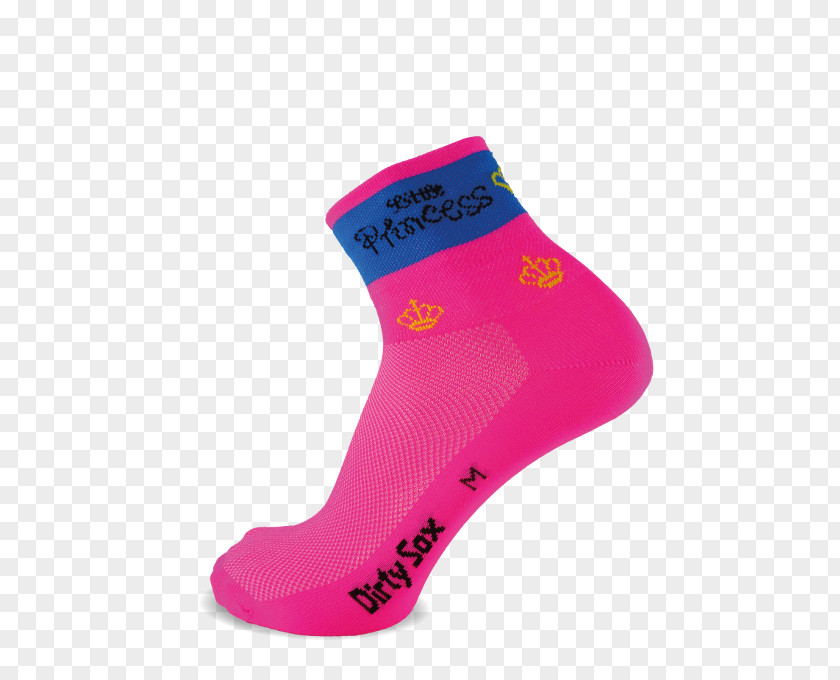 Design Sock Pink M PNG
