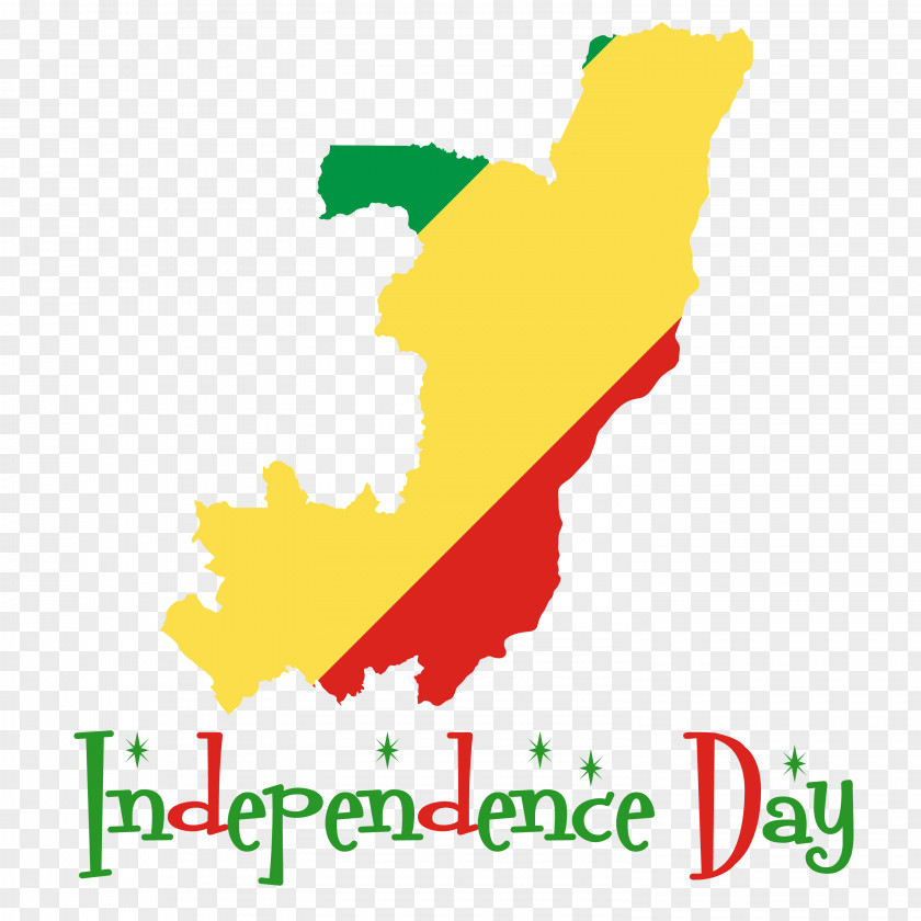 Independence Day Congo. PNG