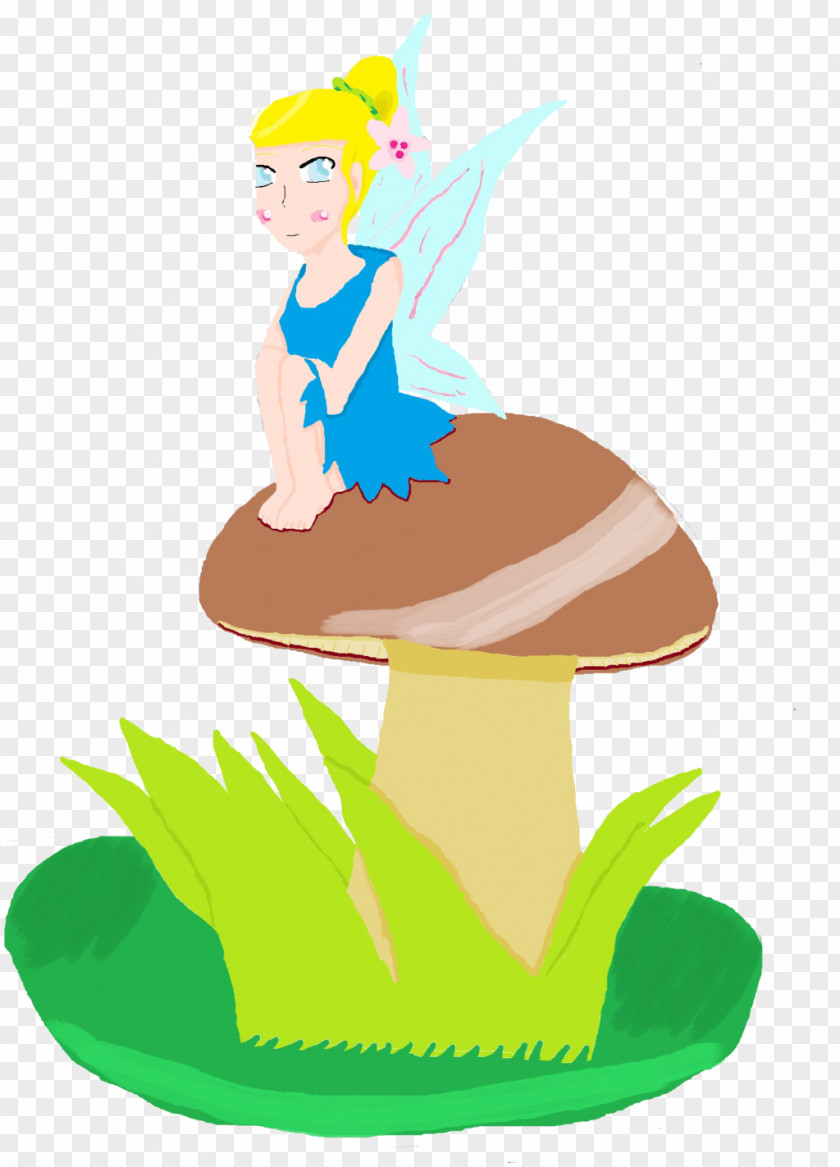 Little Fairy Cartoon Flower Clip Art PNG
