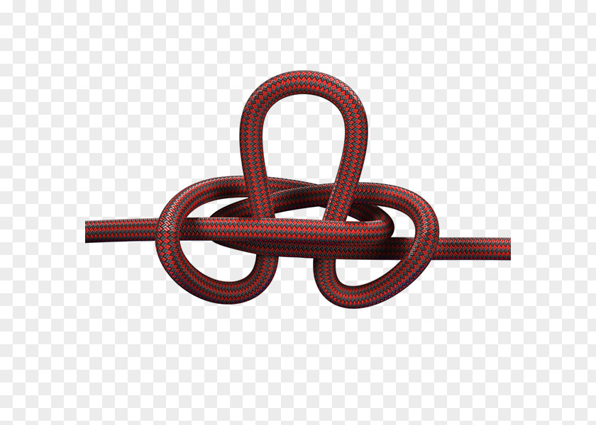 Rope Knot 3D Rendering PNG
