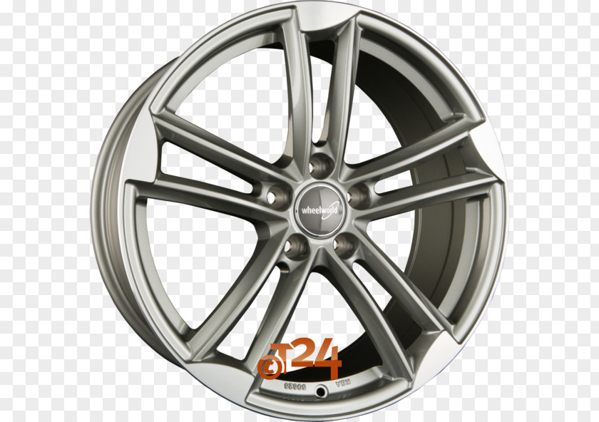 Alloy Wheel Autofelge Tire Rim Black PNG
