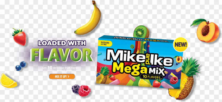 Fruit Banner Mike And Ike Candy Brand Vegetarian Cuisine PNG