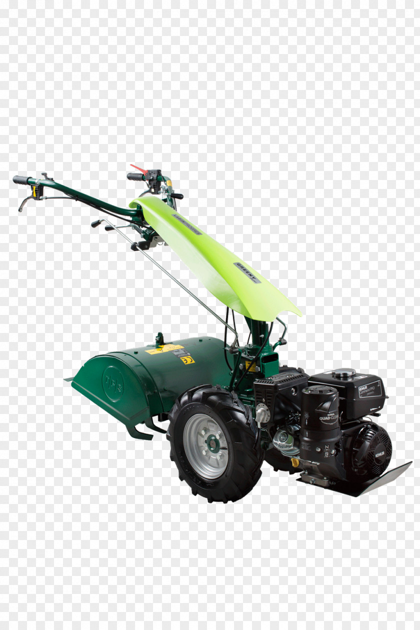 Greeny Machine Two-wheel Tractor Agriculture Engine PNG