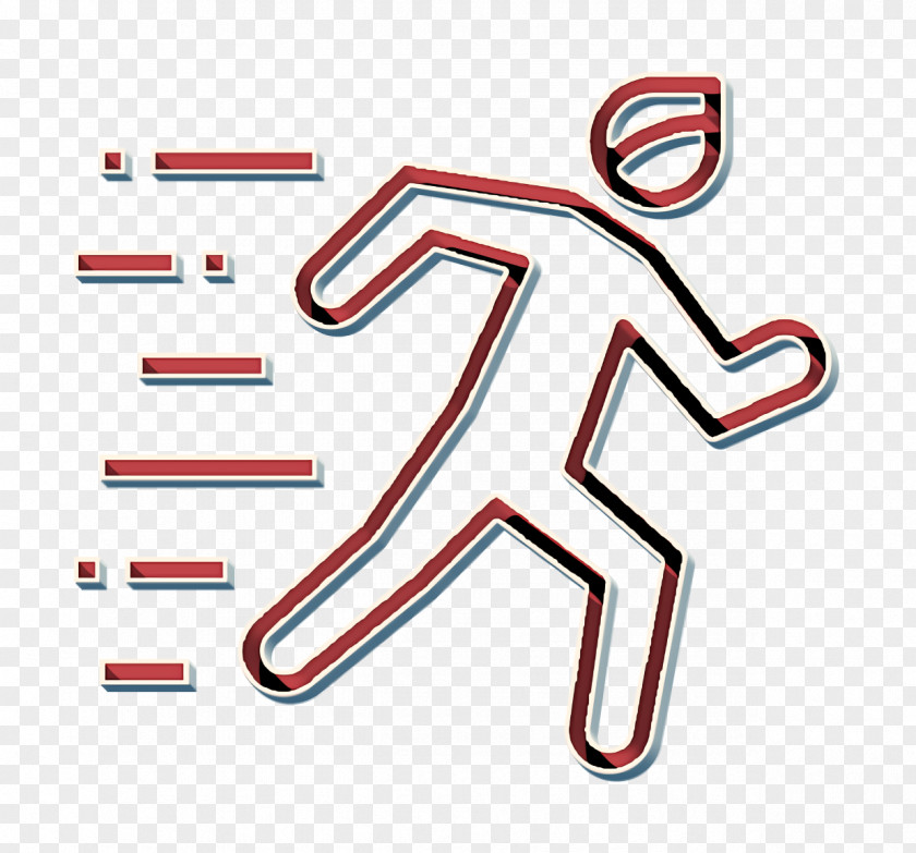 Sign Logo Running Man Icon Hobbies Fast PNG