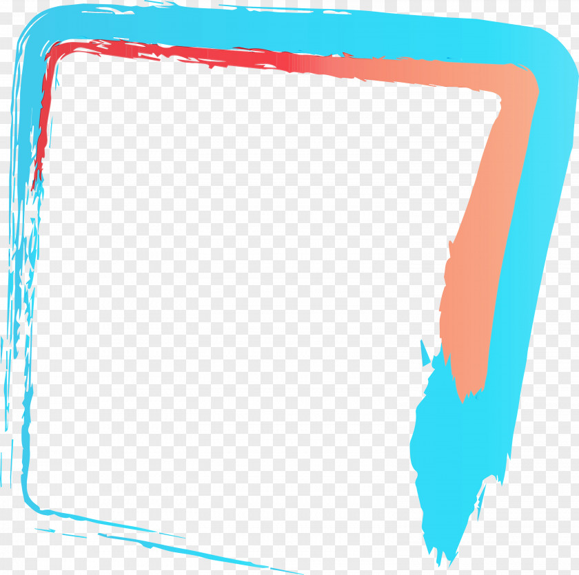 Turquoise Rectangle PNG