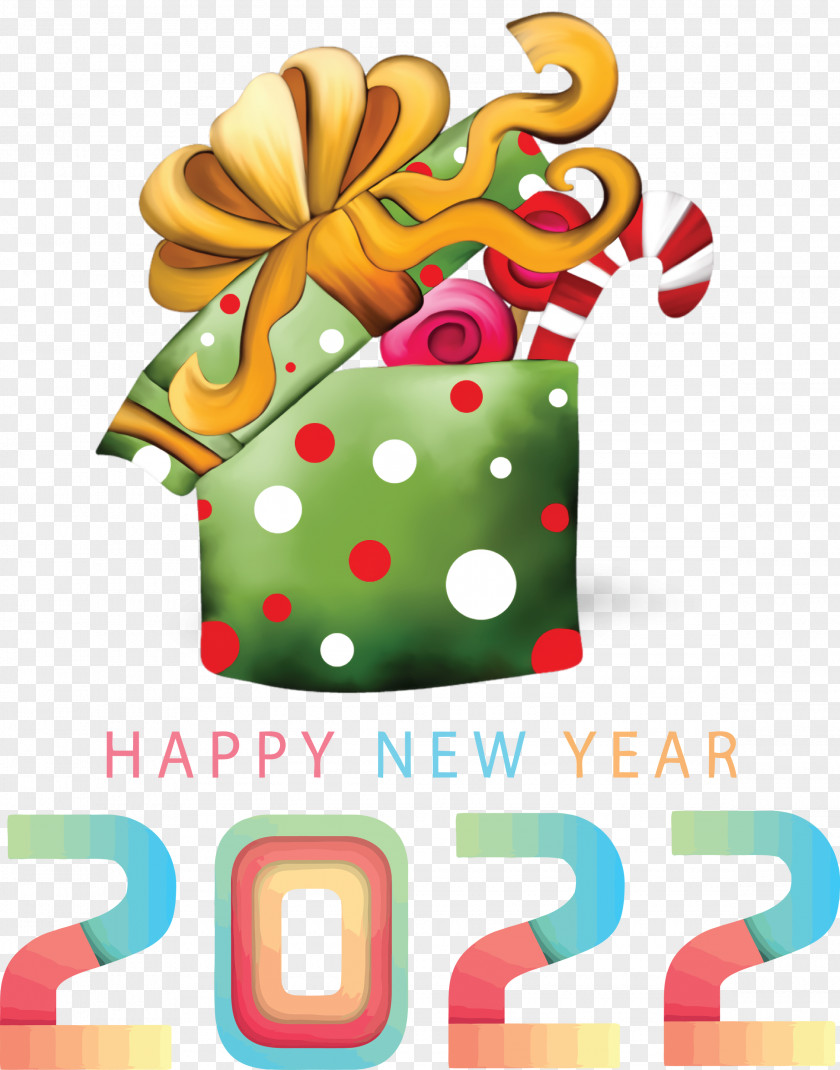 2022 Happy New Year PNG