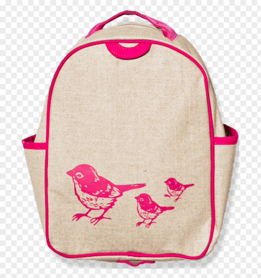 Backpack SoYoung Small Cooler Bag Lunch Raw Linen Pre-school Blue Dinosaur Insulated Box PNG