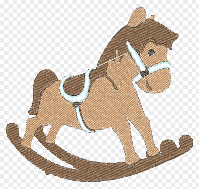 Horse Embroidery Swing Rein Pattern PNG
