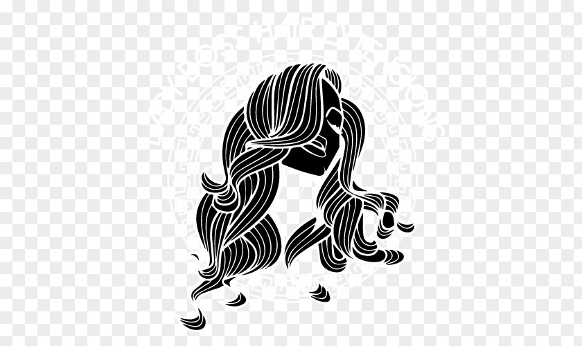 Horse Logo White PNG
