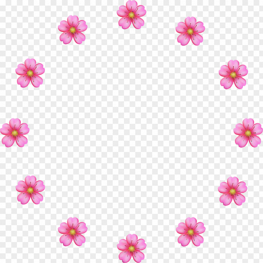 Wildflower Plant Pink Flower Cartoon PNG